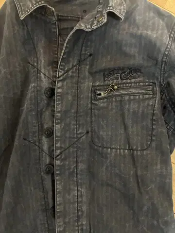 레어! 로스트 컨트롤 블랙 데님 오버롤 점프수트