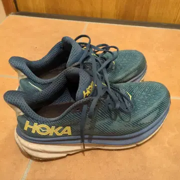 HOKA 러닝화 파란색 클리프톤 9