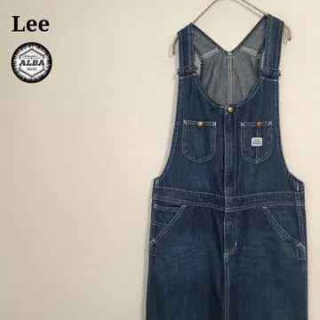 [새상품급] Lee 리 오버롤 스커트 살로펫 데님 파랑 인디고 M