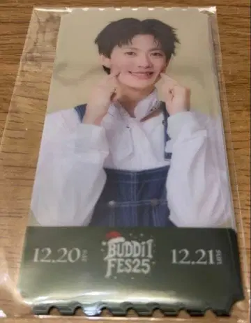 BUDDiiS B상 클리어 픽처 티켓 컴플리트 세트