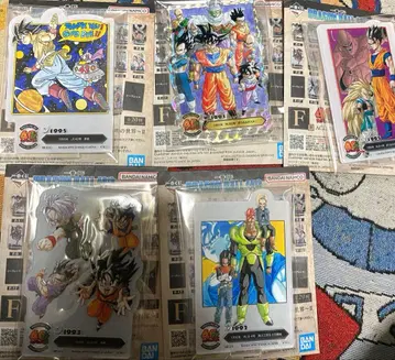 드래곤볼 제일복권 F상 40th ~그 두 번째~ ACLLECT 5개 세트