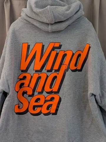 Wind and Sea 비다시 맨투맨 후드티 L
