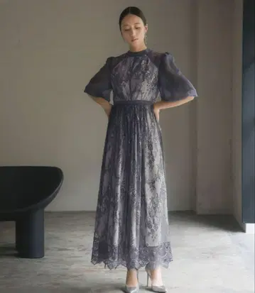 GIRL 전체 레이스 원피스