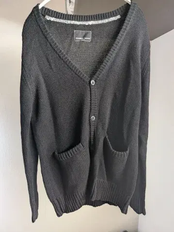 넘버나인 데님 블랙 가디건 M 사이즈