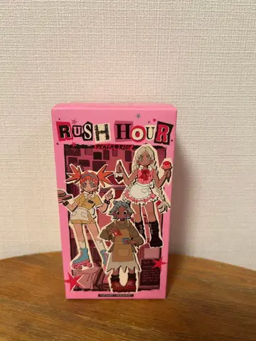 POP MART Peach Red Rush Hour 피규어