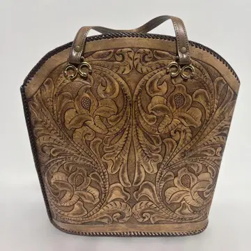 가죽/카빙 백/레트로/빈티지 백