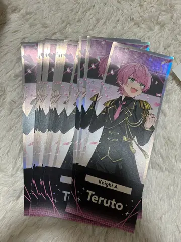 KnightX-기사X- 테루토군 랜덤 홀로그램 티켓 19장