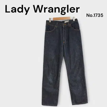Lady Wrangler 스트레이트 데님 블루벨 일본제