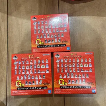 [미개봉] 스트리트 파이터 제일복권 아크릴 스탠드 3개 세트