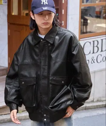 @ 모노마트 mono mart 가죽 자켓 빅 사이즈 pu