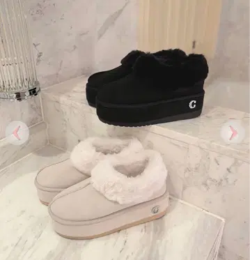 cherimi 무스탕 슬립온