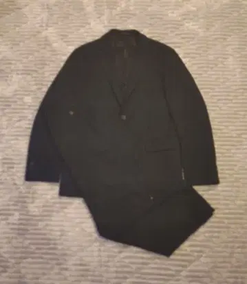 그린라벨 릴랙싱 홈스펀 셋업 네이비 L 사이즈