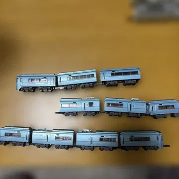 철도 모형 파란색 B 트레인 쇼티