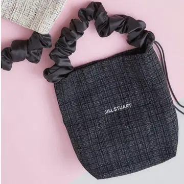 미사용 질스튜어트 라메 트위드 프리 토트백 숄더백