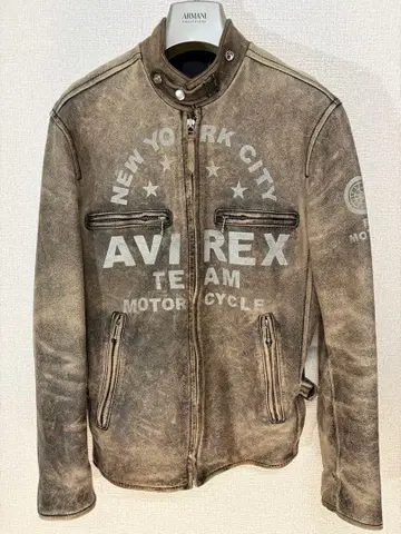 AVIREX 싱글 라이더 자켓 6181022