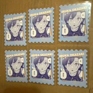 메달리스트 공식 정품 해외 코믹스 혜택 카드 오카자키 이루카 6장 세트