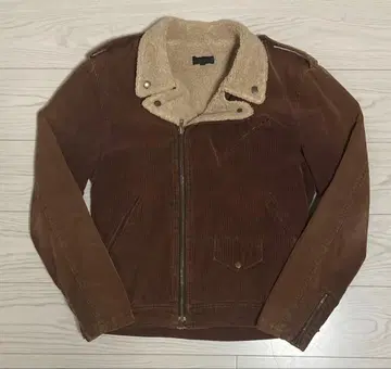 코듀로이 보아 옷깃 자켓