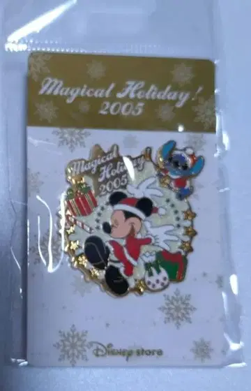 디즈니 스토어 핀 배지 미키, 스티치