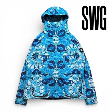 SWAGGER 올 패턴 마운틴 후드티 SWAGGER