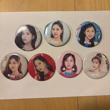 twice mina 캔뱃지