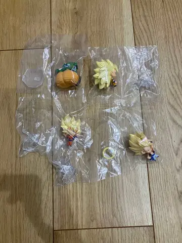 드래곤볼 초전사 피규어 9 4종 세트