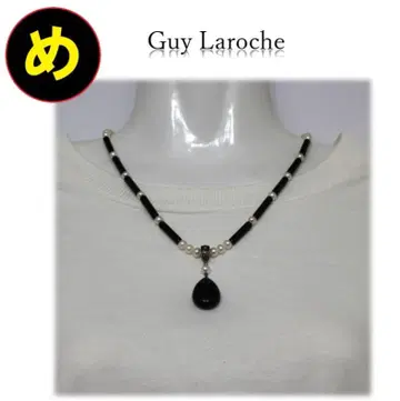 기라로쉬 목걸이 다이아 오닉스 실버925