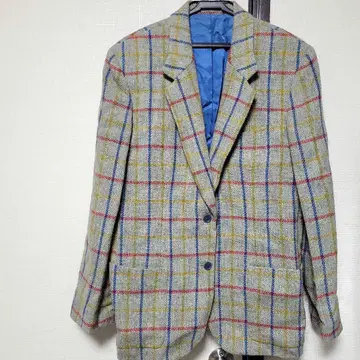 카네코 이사오 자켓 아우터 체크 무늬 빈티지