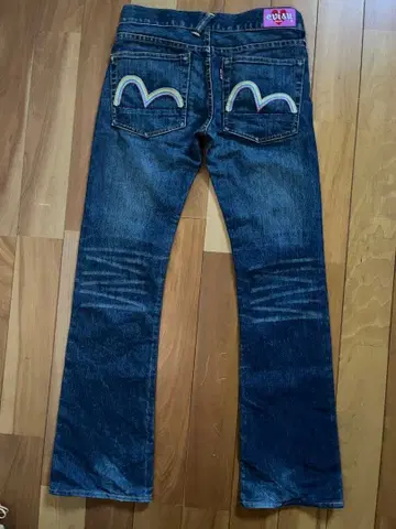 Evisu 로우라이즈 데님