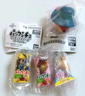 주토피아 팩 초코 미니어처 참, 패션 반지