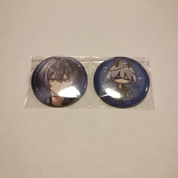 니지산지 코야나기 로우 하프애니 캔뱃지