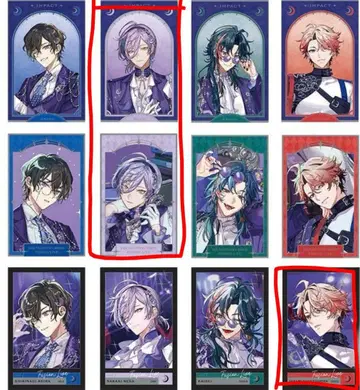 니지산지 IMPACT 랜덤 사진풍 카드 사카키 네스 세라프 더즐 가든