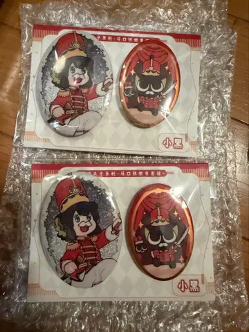 라오허헤이 전기 샤오헤이 캔뱃지 중국 신상품 굿즈 호두 인형 시리즈