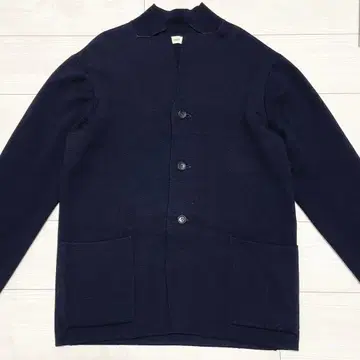 unfil 앙필 태즈메이니아 울 밀라노 리브 니트 자켓 블랙