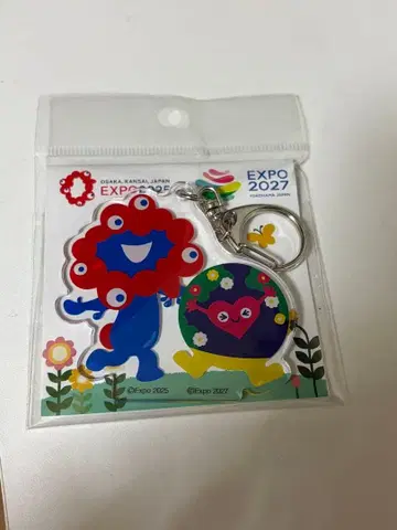 아크릴 키링 미야쿠미야쿠 뚱크뚱크 키링 간사이 오사카 만박