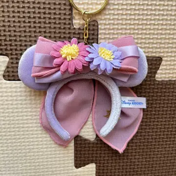 디즈니 라푼젤 머리띠 키체인