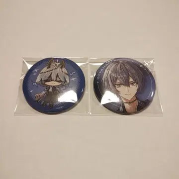 니지산지 코야나기 로우 하프애니 캔뱃지