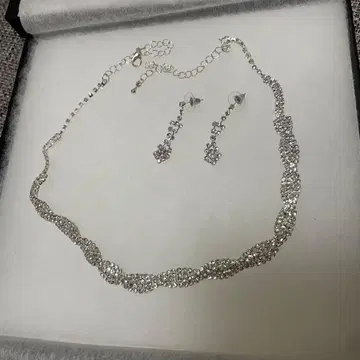 브라이덜 목걸이 귀걸이