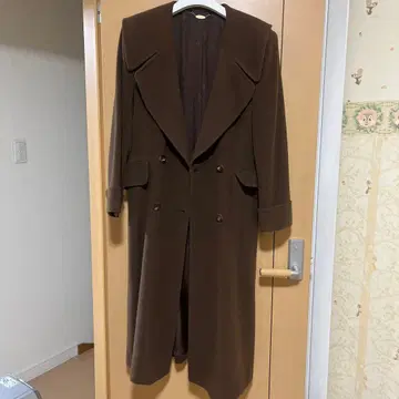 ROPE 롱 캐시미어 코트 M 사이즈 브라운