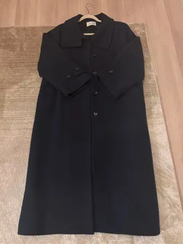 프레이 아이디 네이비 롱 코트