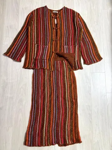 [ 택 포함 미사용 새상품 ] SLY 스트라이프 셋업