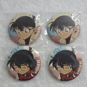 명탐정 코난 핀 배지 4개 세트