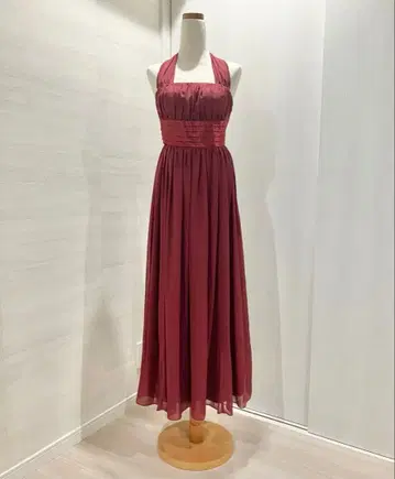 새상품급 [ASHILL] 3way 롱 드레스 빨간색 9호