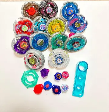 메탈 파이트 베이블레이드 20개 런처 묶음 판매 궁극 개조 세트