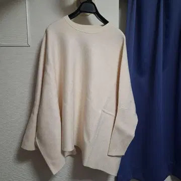 야마다야 크림색 니트 스웨터 프리 사이즈