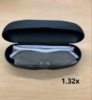 미사용 새상품 하즈키 루페 라지 1.32x 화이트