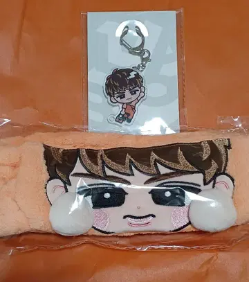 Snow Man 무카이 코지 헤어밴드 & 아크릴 키링 세트