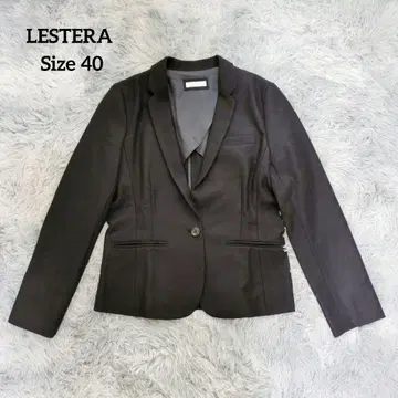 LESTERA 레스테라 울 테일러드 자켓 40 네이비 컬러