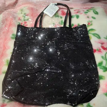총정리 SALE! 블랙 스팽글 토트백 29000엔 정가