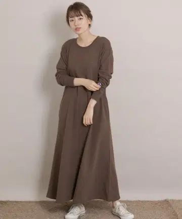 ChampionxSonny Label 텐트라인 맨투맨 원피스 F