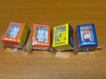 miffy 미니어처 패키지 참 캡슐 토이 4개 세트